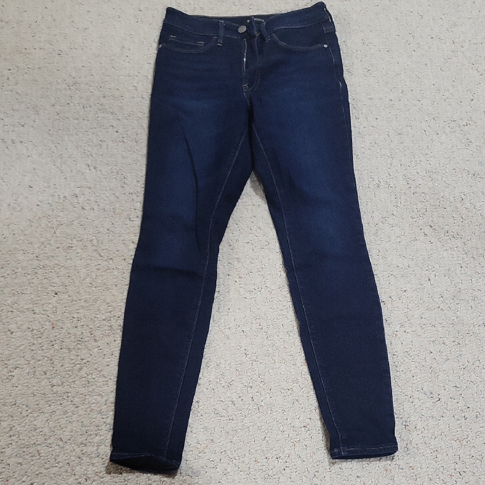 Athleta Dark Blue Skinny Jeans